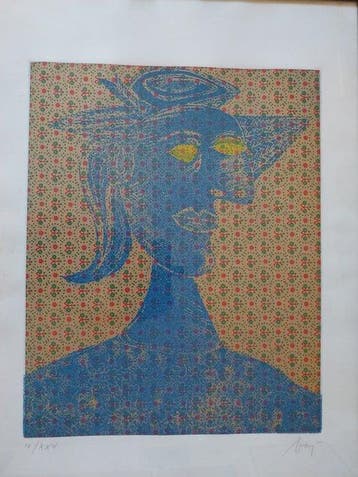 Enrico Baj (1924-2003) - Studio per demoiselle DAvignon.