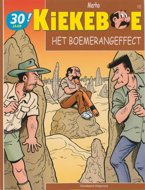 Het boemerangeffect / De Kiekeboes / 115 9789002224461 Merho, Boeken, Stripverhalen, Gelezen, Verzenden