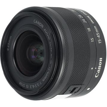 Canon EF-M 15-45mm f/3.5-6.3 IS STM | Occasion, Ophalen of Verzenden