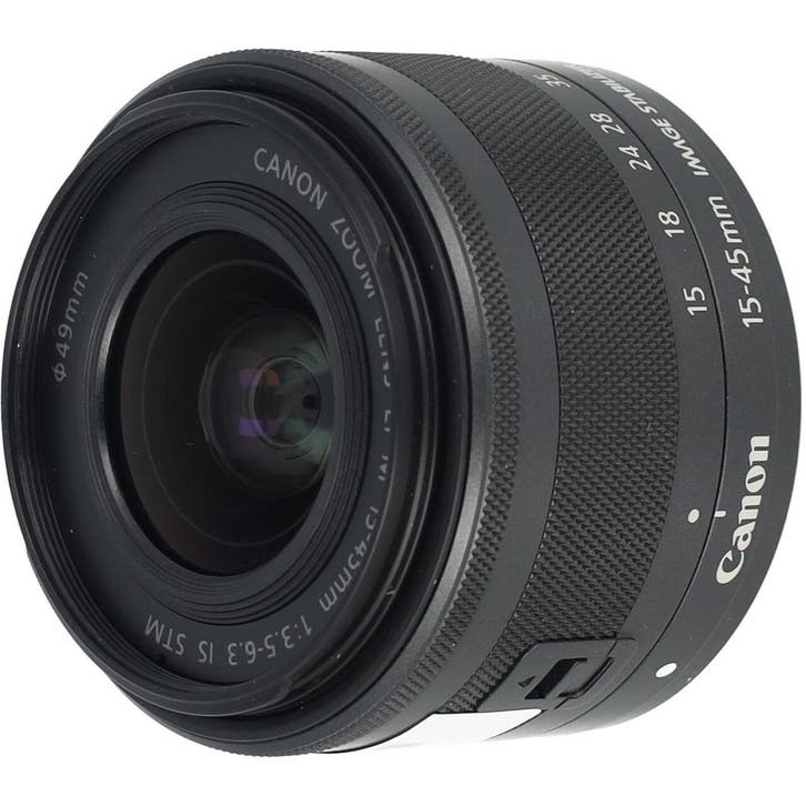 Canon EF-M 15-45mm f/3.5-6.3 IS STM | Occasion, TV, Hi-fi & Vidéo, Photo | Lentilles & Objectifs, Enlèvement ou Envoi