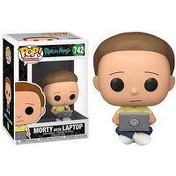 Funko Pop! Cartoons: Rick and Morty  Morty with Laptop #742, Verzamelen, Verzenden, Nieuw