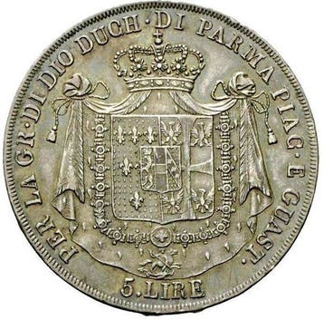 Italië, Hertogdom Parma, Piacenza en Guastalla Maria Luigia., Postzegels en Munten