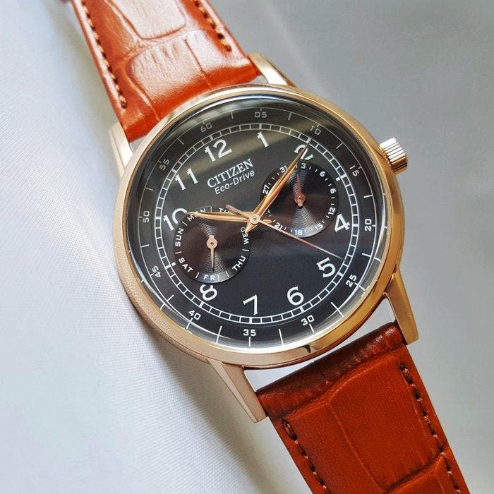 Citizen - SOLAR - Eco-Drive - Day-Date - 150 Days Power, Handtassen en Accessoires, Horloges | Heren