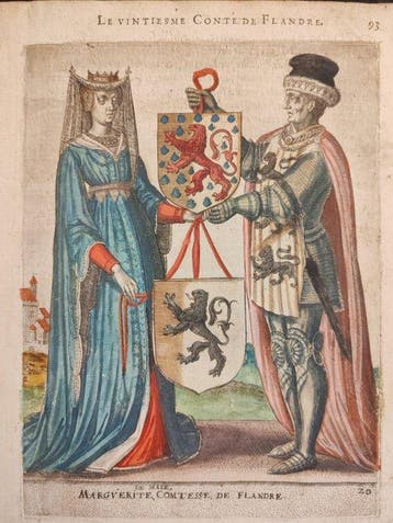 Cornelis Martin (1567-1621) - Margherita di Male — Les