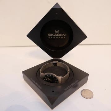 2dekans | Skagen Herenhorloge Sundby - Ultraslim - Titanium, Ophalen of Verzenden, Nieuw