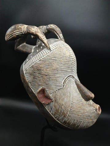 Prachtig Afrikaans masker - Songye - DR Congo (Zonder
