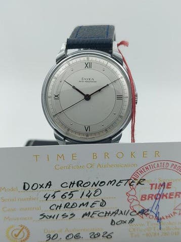 Doxa - Chronometer - Oversize case - Zonder minimumprijs -