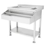 Bar-/Cocktailstation | RVS | IJs-/Ingrediëntenbak +, Verzenden, Nieuw in verpakking