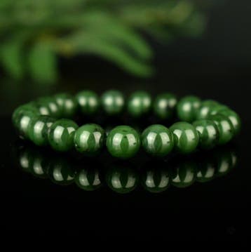 Echte natuurlijke nephrietjade - hoge kwaliteit- 33 g