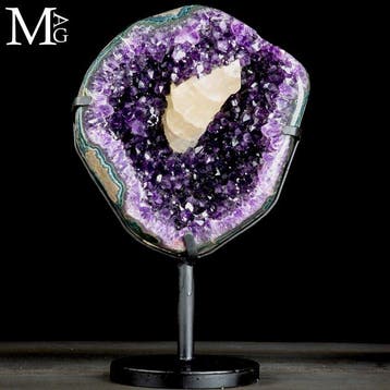 Amethisten Speciale Collectie Monsters - Grote amethistgeode, Verzamelen