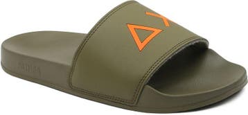 Sun68 Slippers Logo Army maat 44 Heren, Kleding | Dames, Schoenen, Sun68, Verzenden, Nieuw