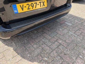 Aluminium bumper beschermer Peugeot Partner 2018> zwart, Ophalen of Verzenden, Nieuw
