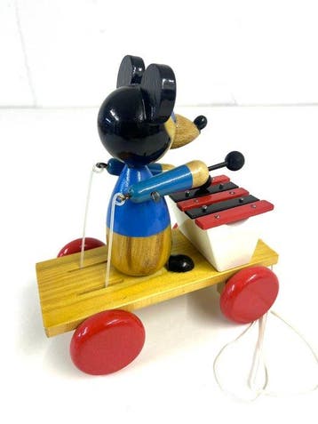 Mickey Mouse - 1 Pull toy by Simba, Germany - Disney - 1950, Collections