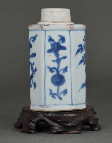 Kangxi (1662-1722) - Theepot - Achtzijdige theekist -, Antiek en Kunst