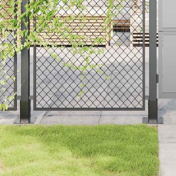 vidaXL Spokkels vierkant 12 st 71x71 mm gepoedercoat staal, Verzenden, Nieuw