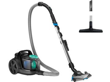 Philips -  Stofzuiger Powerpro Active  - Zwart, Verzenden, Nieuw, Reservoir, Minder dan 1200 watt