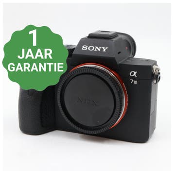 10% korting | Sony A7 III body | Tweedehands, Audio, Tv en Foto, Verzenden, Zo goed als nieuw, Sony
