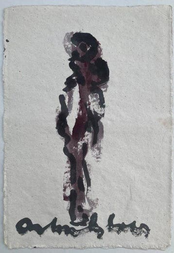 Anton Heyboer (1924-2005) - vrouw met kind