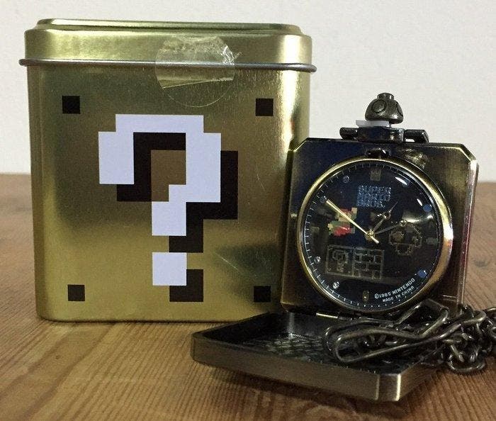 Nintendo - Beeld, Super Mario Bros Nes Hatena Block Pocket, Games en Spelcomputers, Spelcomputers | Overige Accessoires
