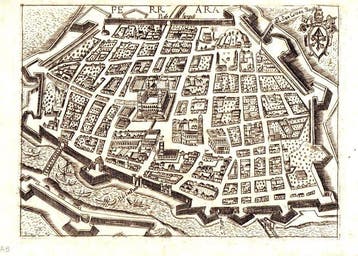Italië - Ferrara. Emilia-Romagna; F. Bertelli - Ferrara -