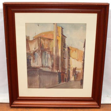 José Cózar Viedma (1944) - Calle de pueblo