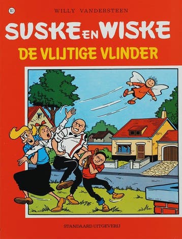 De vlijtige vlinder / Suske en Wiske / 163 9789002135118, Verzenden, Gelezen, Willy Vandersteen