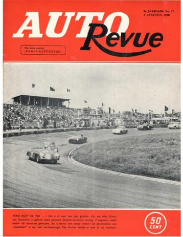 1958 AUTO REVUE MAGAZINE 17 NEDERLANDS, Ophalen of Verzenden