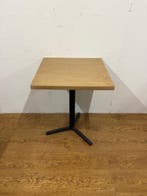 Gebruikte Terrastafel (60x60cm) - T1649- Vintage/Café, Huis en Inrichting, Ophalen, Nieuw