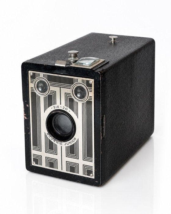 Kodak, Zeiss Ikon Contina LK / Six-20 Brownie Junior with, Audio, Tv en Foto, Fotocamera's Analoog
