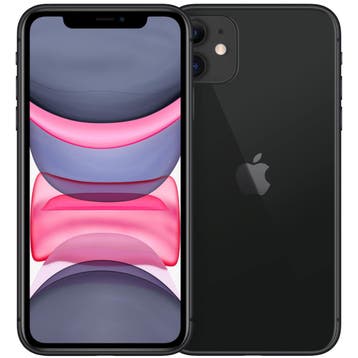 Apple iPhone 11 C-Grade, Telecommunicatie, Zwart, Zo goed als nieuw, 64 GB, Zonder simlock
