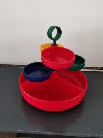 Conteneur - Plastique - Tournez le carrousel vintage / tour