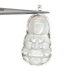 Jade - Zilver - Hanger - Boeddha
