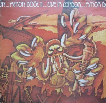 Amon Düül II - Live In London (LP 1972), Verzenden, Gebruikt