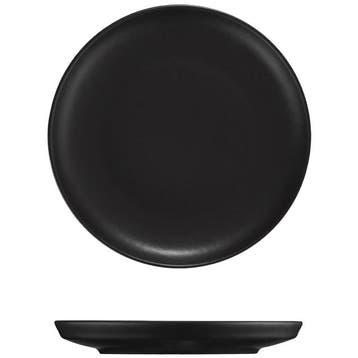 Hermia Servies 18-delig Porselein Zwart Mat - Borden -, Verzenden, Zo goed als nieuw, Porselein, Bord(en)