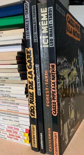 Tardi - Nestor Burma / Ici-Même - 3x C + B + jaquette - 4, Boeken, Stripverhalen, Nieuw