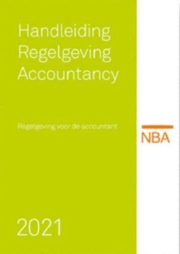 Handleiding regelgeving accountancy 2021 9789075103878, Verzenden, Zo goed als nieuw
