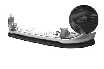 Cupspoiler voor Kia Picanto (TA) Sport CSL800-C, Auto-onderdelen, Carrosserie, Verzenden, Nieuw
