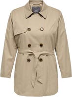 ONLY CARMAKOMA CARVALERIE TRENCHCOAT OTW NOOS Dames Jas -..., Kleding | Dames, Verzenden, Nieuw