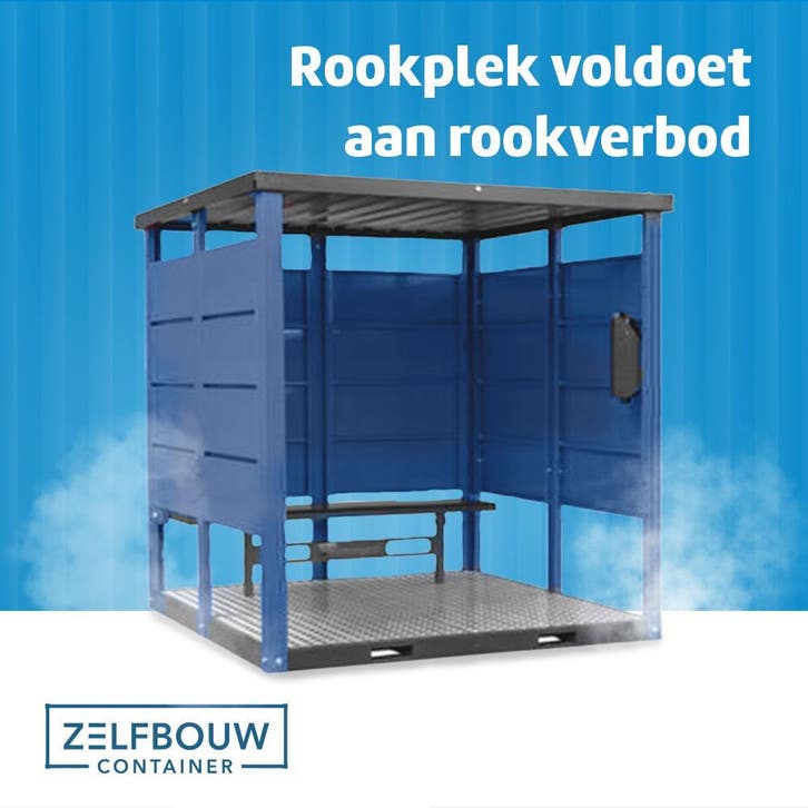 Rookplek voor rookverbod horeca | NIEUW!, Articles professionnels, Machines & Construction | Abris de chantier & Conteneurs