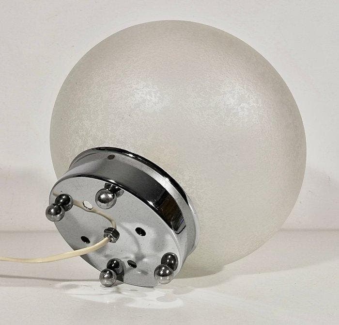 Lampe de table - Design de l’ère spatiale 1960 - Verre, Antiek en Kunst, Kunst | Designobjecten