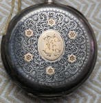 Reloj de bolsillo antiguo - De plata maciza - pocket watch -