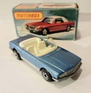 Matchbox 1:64 - Model cabriolet - Mercedes Tourer (6)