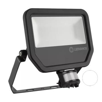 50W LED Bouwlamp 230V + Sensor 4000K, Ophalen of Verzenden, Nieuw