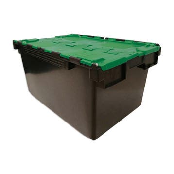 Distributiebak 710x460x360 mm zwart groen pp nieuw, Bricolage & Construction, Bricolage & Rénovation Autre, Ophalen of Verzenden