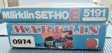 Märklin H0 - 5191 / 0974 - Modeltrein (2) - Compleet set met