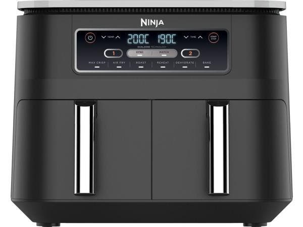 Veiling - Ninja Dubbele Airfryer XXL - 7.6 Liter - Dual Zone, Elektronische apparatuur, Airfryers
