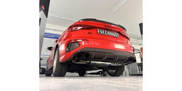 FOX Audi S3 GY - sedan half systeem van OPF met uitlaatklepp, Verzenden