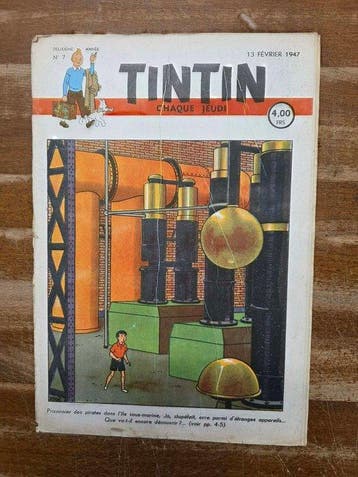 Tintin (magazine) - 8 Comic - 1947/1950, Nieuw