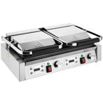 Contact-/Paninigrill | BISTRO | Dubbel | Glad/Gegroefd, Verzenden, Nieuw in verpakking