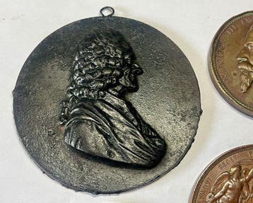 Frankrijk. Lot de 5 grandes médailles et plaques, Napoléon